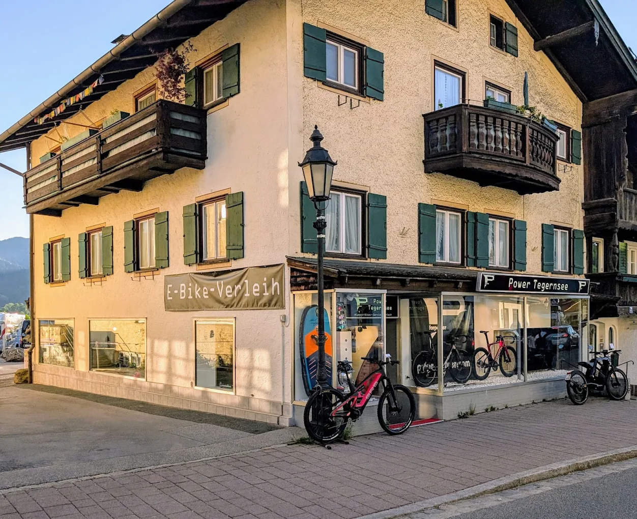 P for Power Standort am Tegernsee